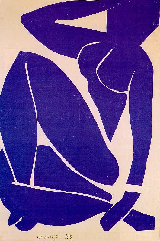 Henri Matisse - Blue Nude 1952